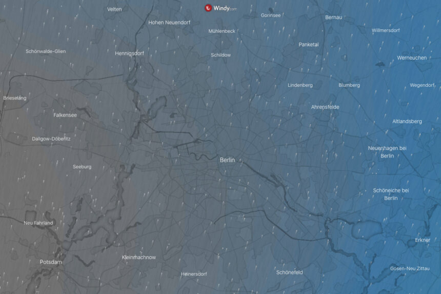 Regenradar Berlin