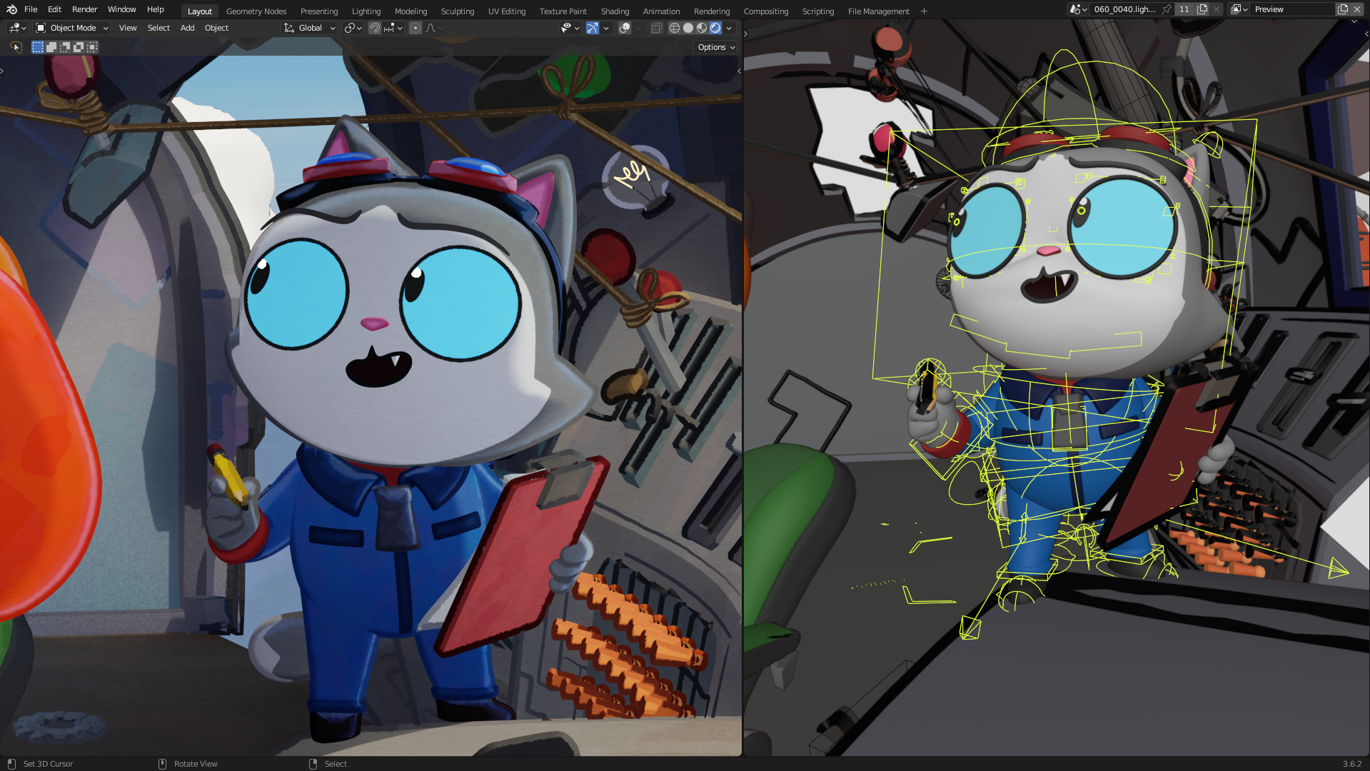 blender cats