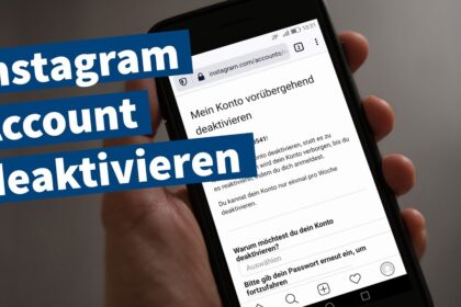 Instagram deaktivieren